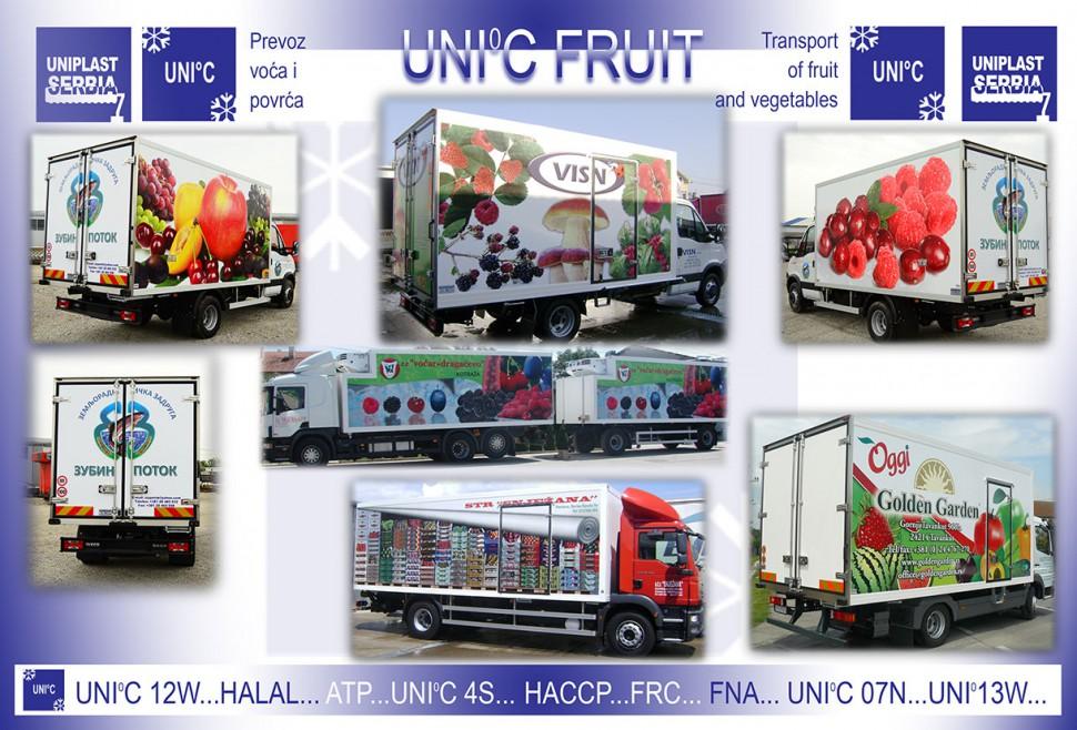 FRUIT - hladnjače za prevoz voća