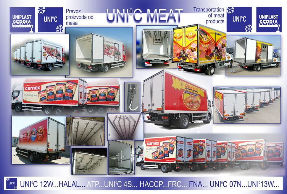 MEAT - termoizolovana hladnjača za prevoz mesa