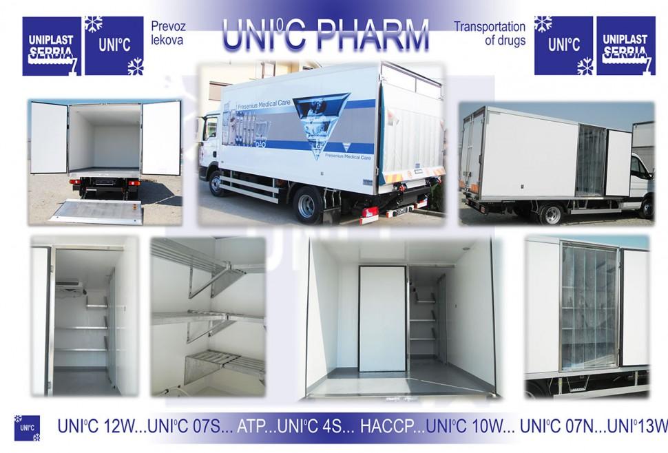 PHARM - termoizolovana nadogradnja ATP za prevoz lekova