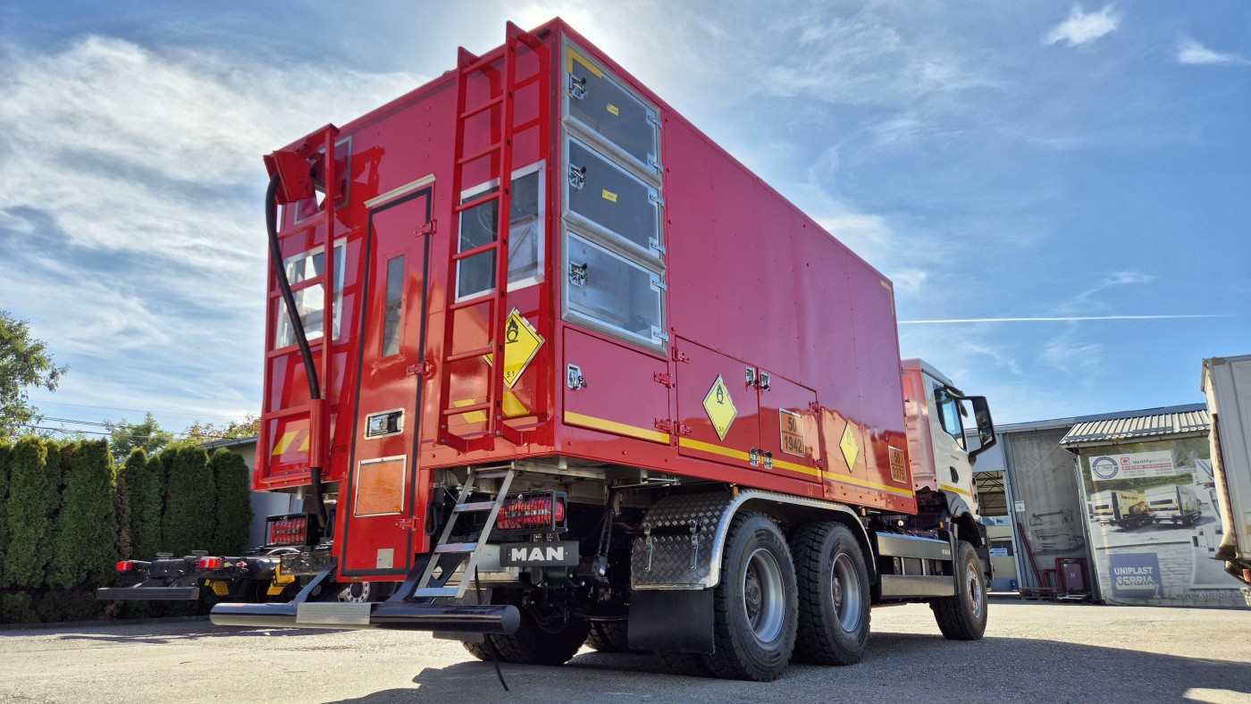 MEMU vozilo – Mobilna jedinica za izradu eksploziva