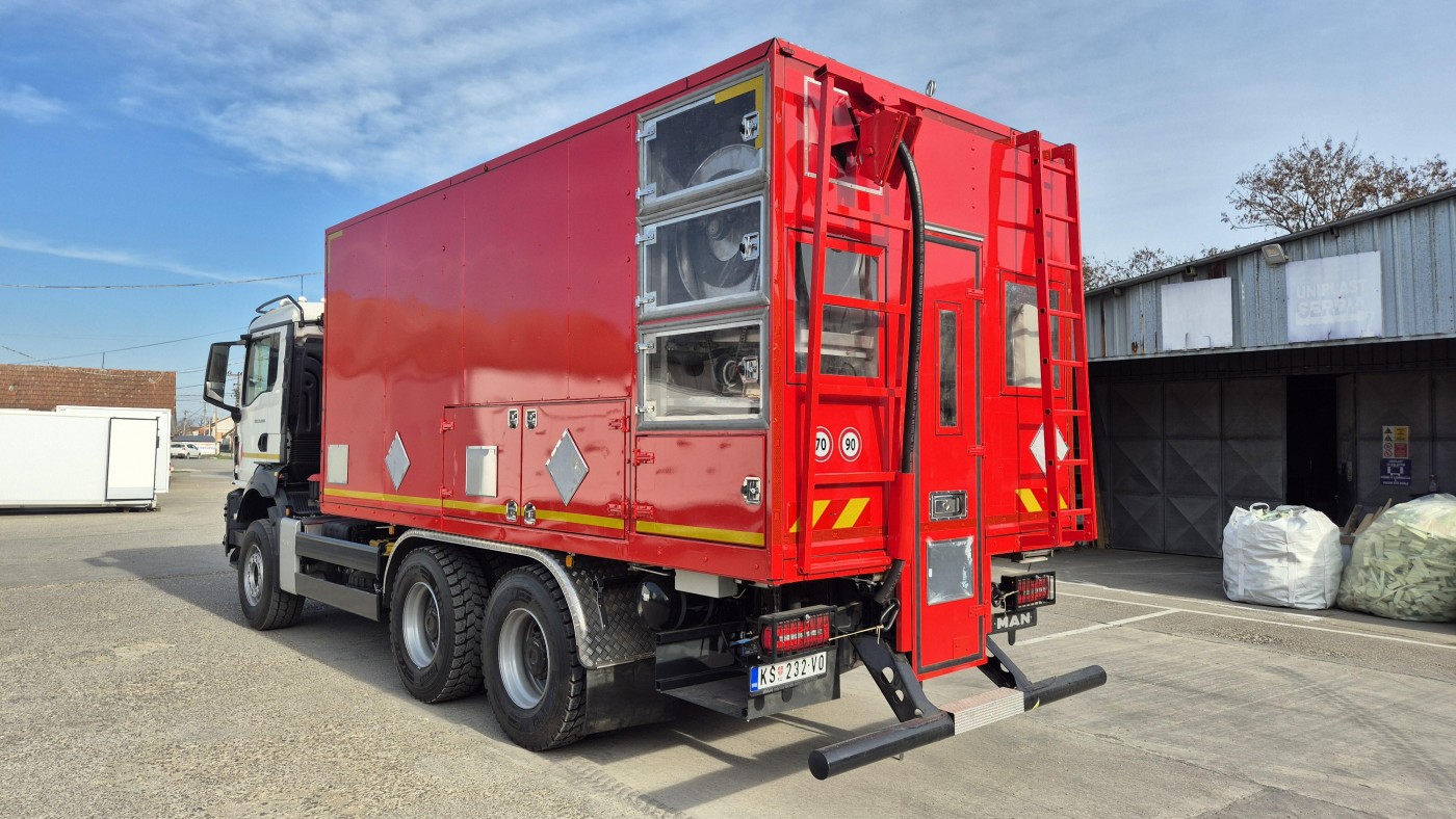 MEMU vozilo za prevoz eksploziva (priprema sredstava za miniranje)